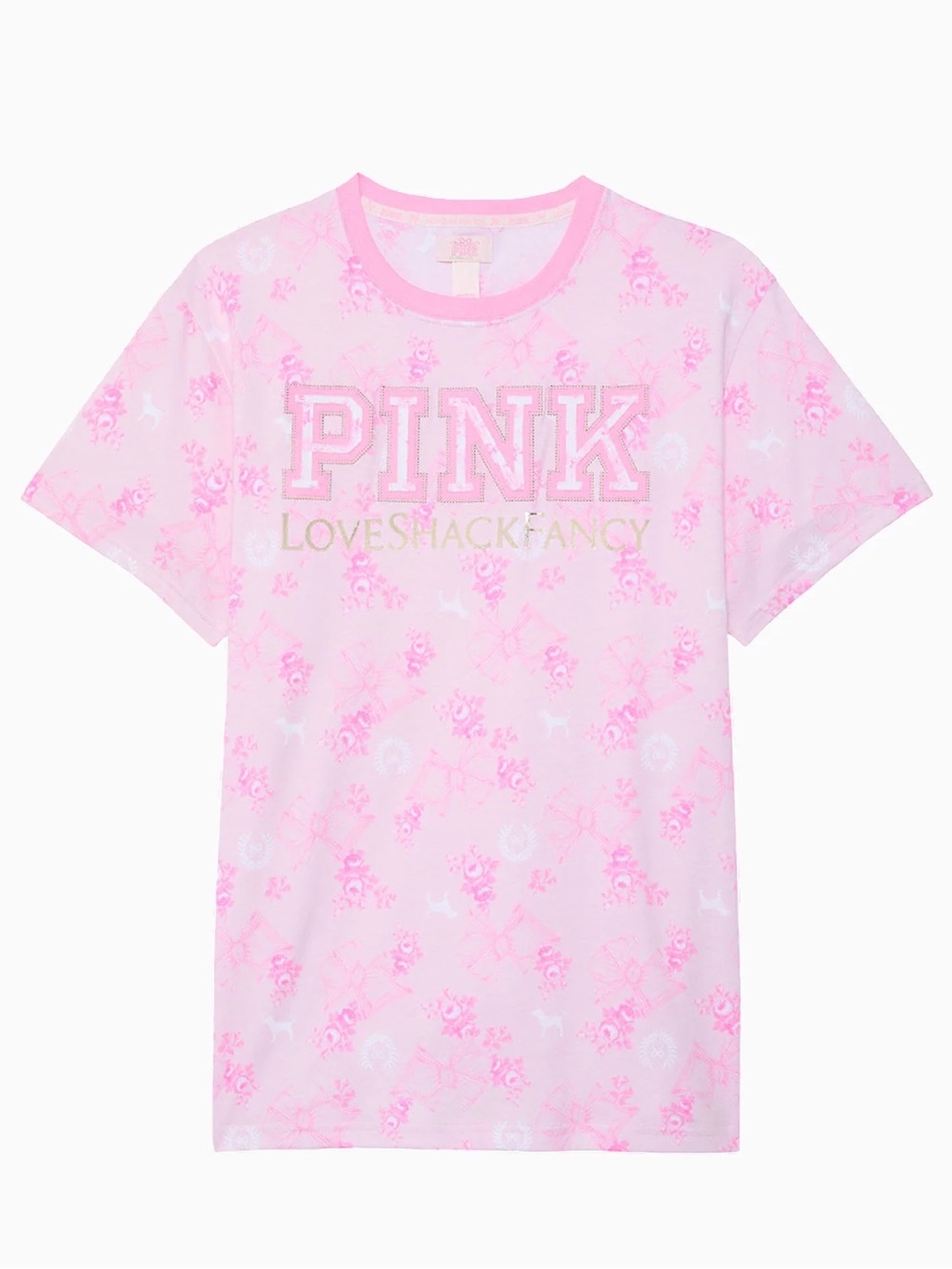 Loveshackfancy x Pink T Shirt